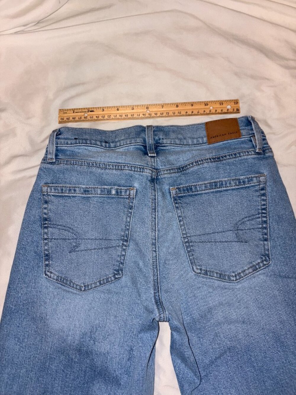 American Eagle Light Wash Jeans Size 0 Regular